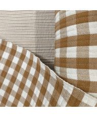 Quilted Cotton “Célestin-Simone” – Peanut