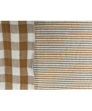 Quilted Cotton “Célestin-Simone” – Peanut