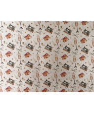 Toile aspect lin - Couture