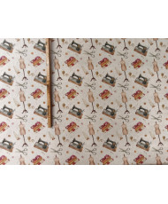 Toile aspect lin - Couture