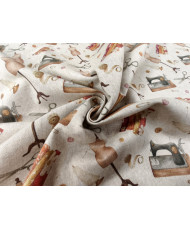 Toile aspect lin - Couture