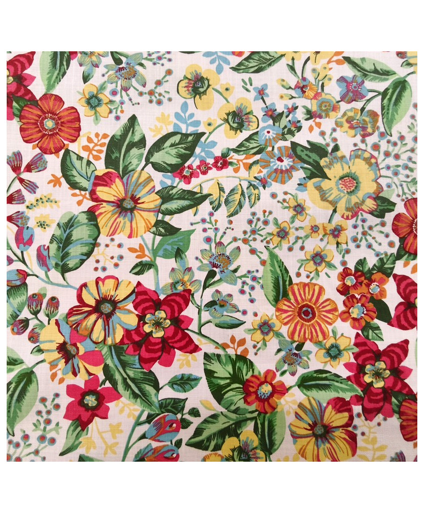 JEANNE TOILE NATTE ENDUITE MULTICOLORE 155 cm