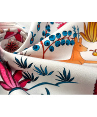 Tissu coton imprimé "Paradis Island" - THEVENON