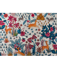 Tissu coton imprimé "Paradis Island" - THEVENON