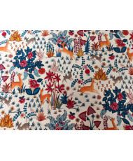 Tissu coton imprimé "Paradis Island" - THEVENON