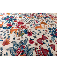 Tissu coton imprimé "Paradis Island" - THEVENON