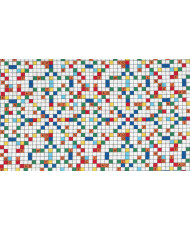 Coton-Carrés à mots- 140 cm de large