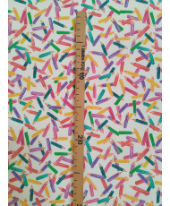 Coton-Crayons magiques- 140 cm de large
