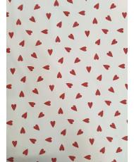 Cretonne-Maurine cœur-140 cm