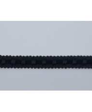 Galon lézarde velours 12 mm