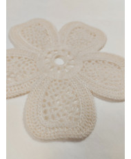 copy of Fleur Bohème en Crochet Écru-Modèle 1