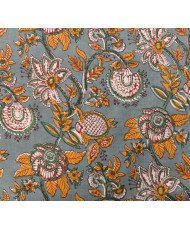 copy of Voile de coton indien "Taj-Mahal" Indigo