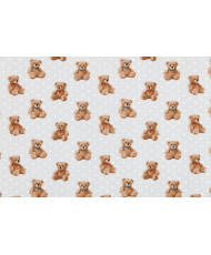 Tissu Cretonne "Bruno" 100% coton