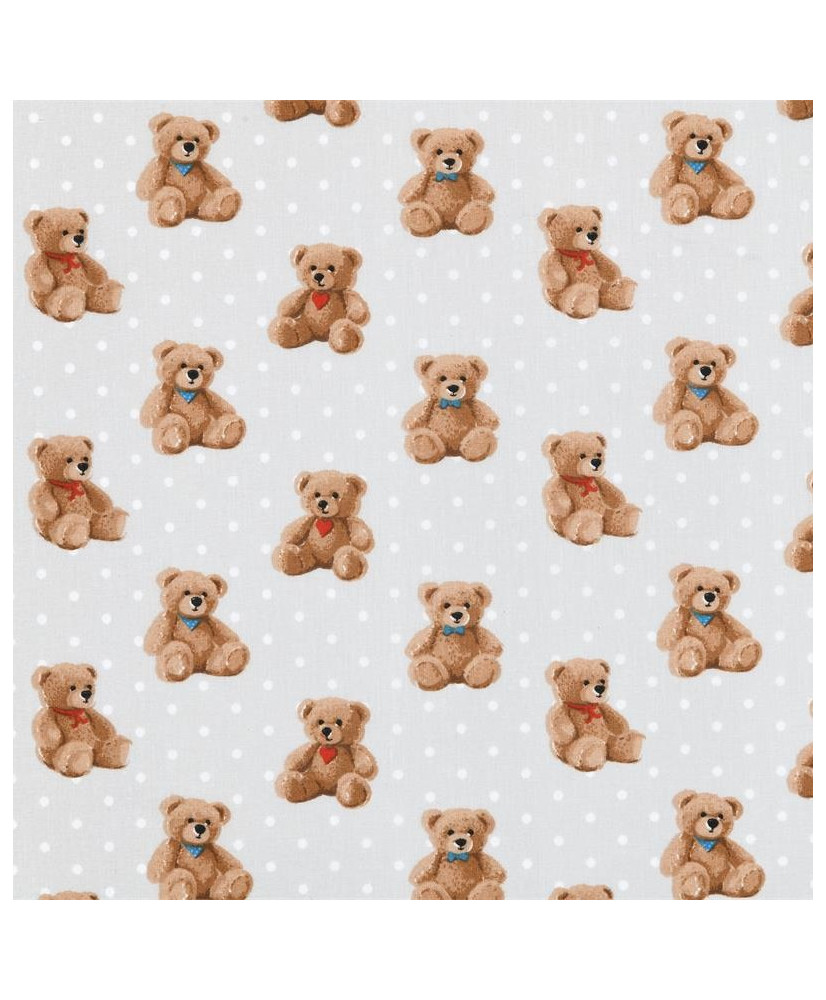 Tissu Cretonne "Bruno" 100% coton