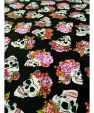 Cretonne-Frida Skull-140 cm