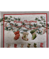 Calendrier de l'avent- Chaussettes de Noël