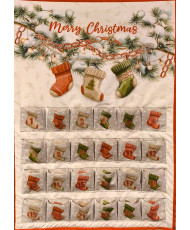 Calendrier de l'avent- Chaussettes de Noël