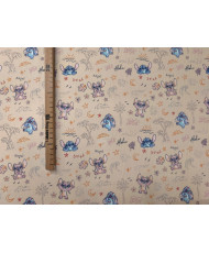 Tissu coton stitch  et Angel "Aloha"