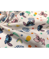 Tissu coton stitch  et Angel "Tropical"