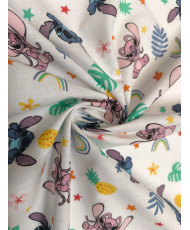 Tissu coton stitch  et Angel "Tropical"