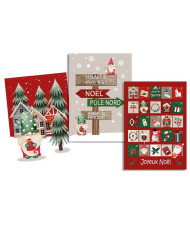 Lot de 3 torchons " wishlist" 100% coton