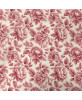 Red 'Cobalt' cotton percale