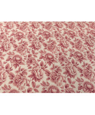 Percale de coton "Cobalt" Rouge