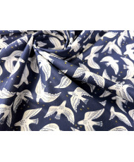 Cotton Cretonne Fabric – Onirique blue