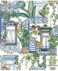 Toile 1/2 panama coton - Odette-280 cm