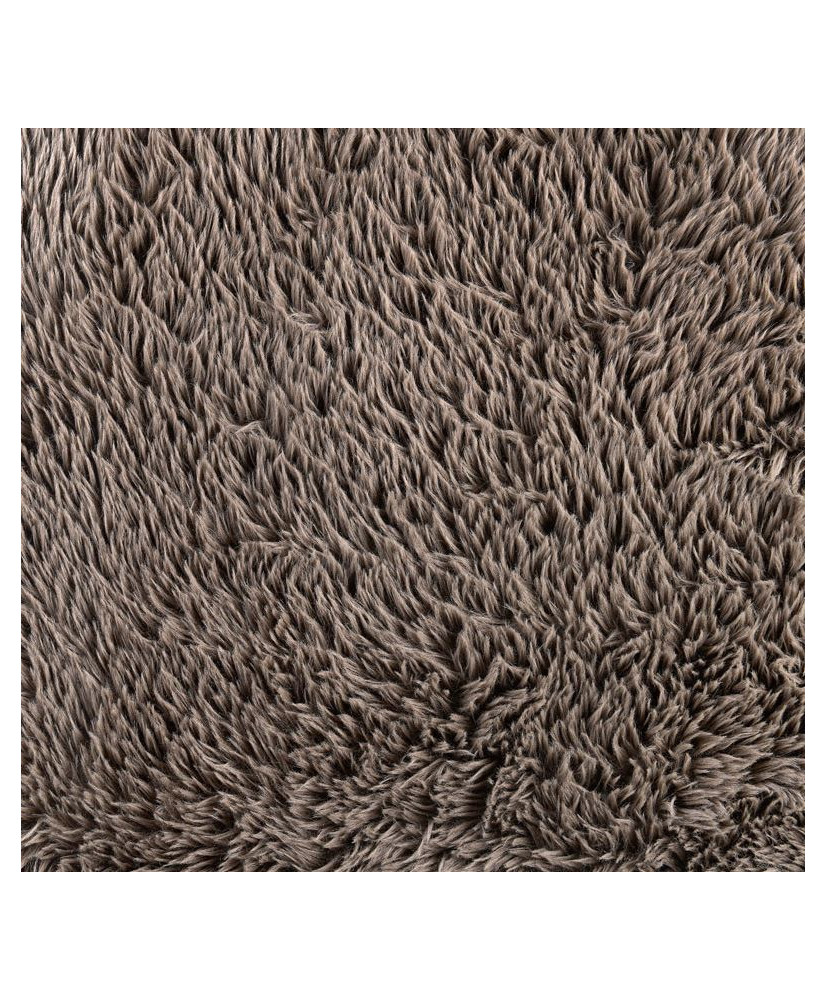 Fausse fourrure Taupe – 145 cm – 400 g/m²