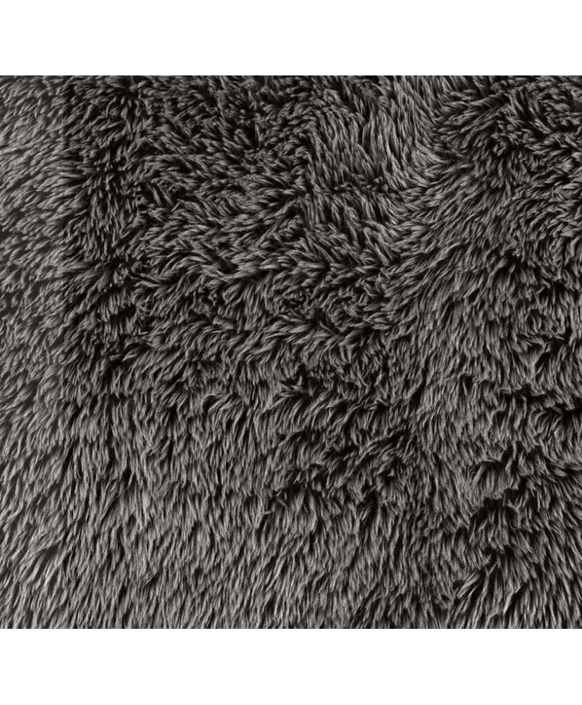 Fausse fourrure Gris Loup– 145 cm – 400 g/m²