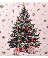 copy of Carré jacquard Motifs Noël "Chorale1"