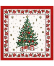 copy of Carré jacquard Motifs Noël "Chorale1"