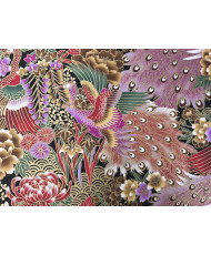 Cretonne imprimée dorée Hoshi