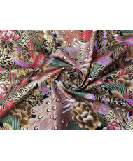 Cretonne imprimée dorée Hoshi