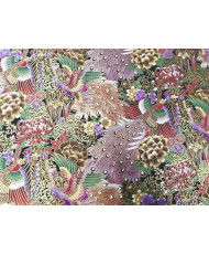 Cretonne imprimée dorée Hoshi