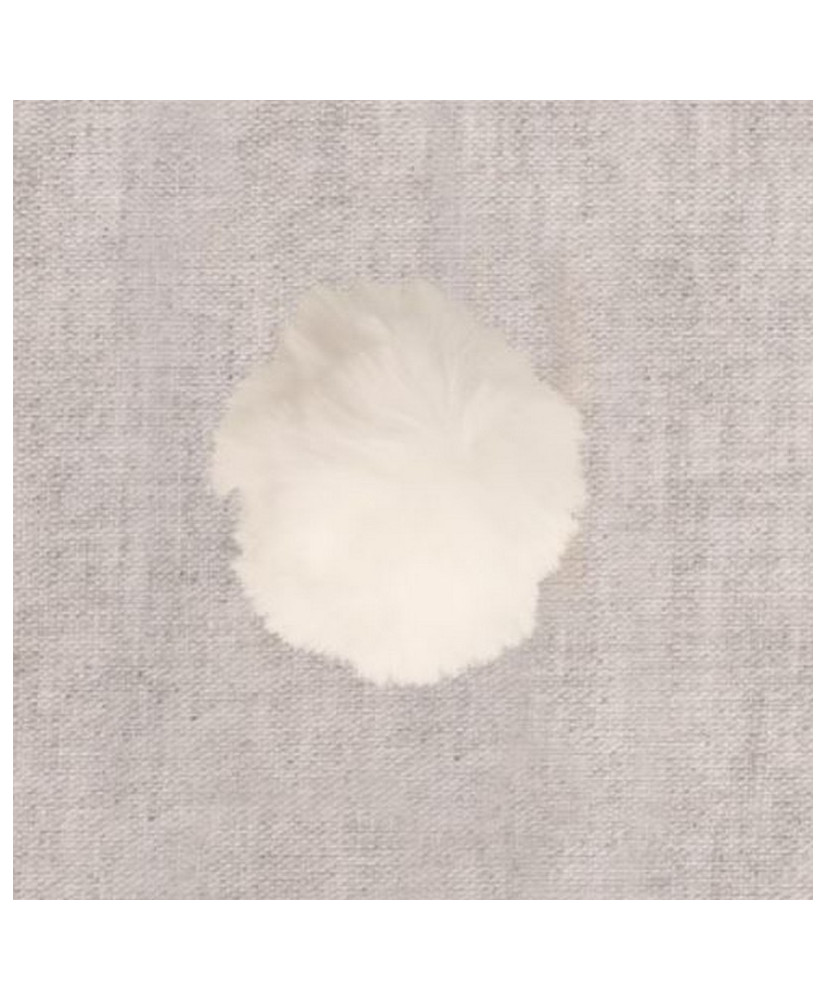 POMPON FOURRURE ARTIFICIELLE 10 CM
