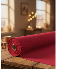 Velours côtelé d'ameublement - Huggy Tomate