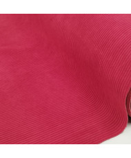 Velours côtelé d'ameublement - Huggy Tomate