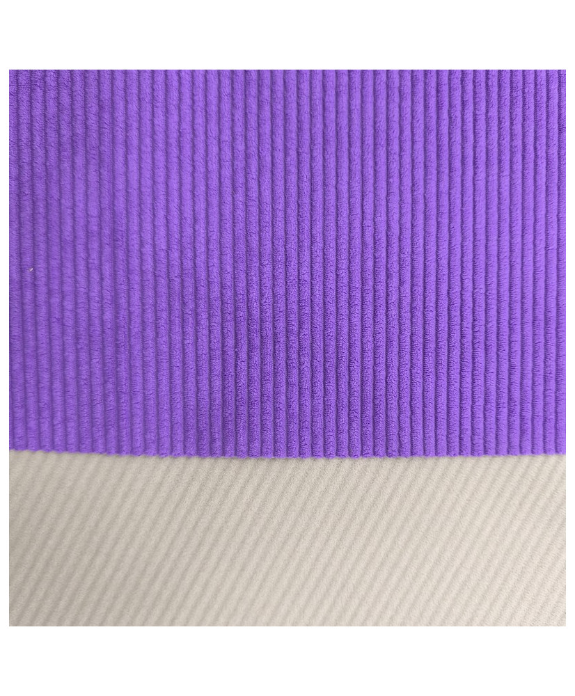 Corduroy upholstery fabric – Huggy Lavender