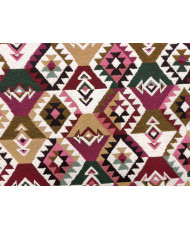Tissu jacquard d’ameublement Kilim