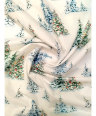 Cretonne Sapin des neige- 140 cm