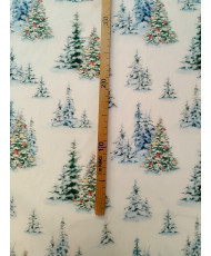 Cretonne Sapin des neige- 140 cm