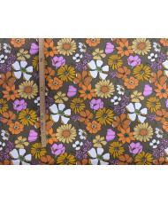 Demi-Natté Imprimé LYSMEE Vert / Orange