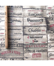 Toile palace enduite "Grand cru"