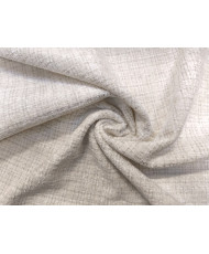 "Balmes" Chenille Velvet – White