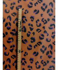 Imperméable – Fond Fauve, Motif Léopard