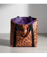 Imperméable – Fond Fauve, Motif Léopard