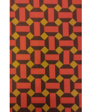 Half Twill Thérèse Dark Brown Background