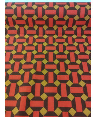 Half Twill Thérèse Dark Brown Background